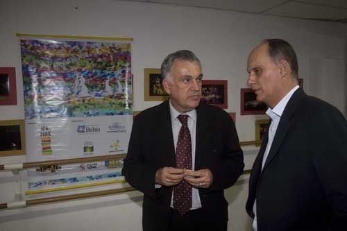 Foto: Visita do Ministro da Cultura ao projeto Arte no Dique
