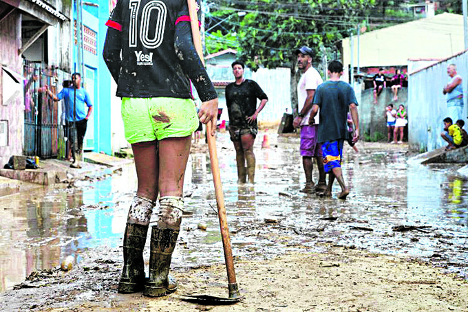 Foto: Tragédia no Litoral Norte