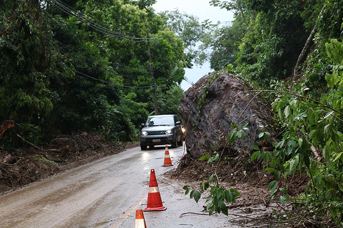 Foto: Tragédia no Litoral Norte
