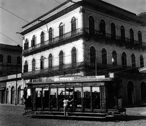 Foto: Imagens históricas dos bondes de Santos