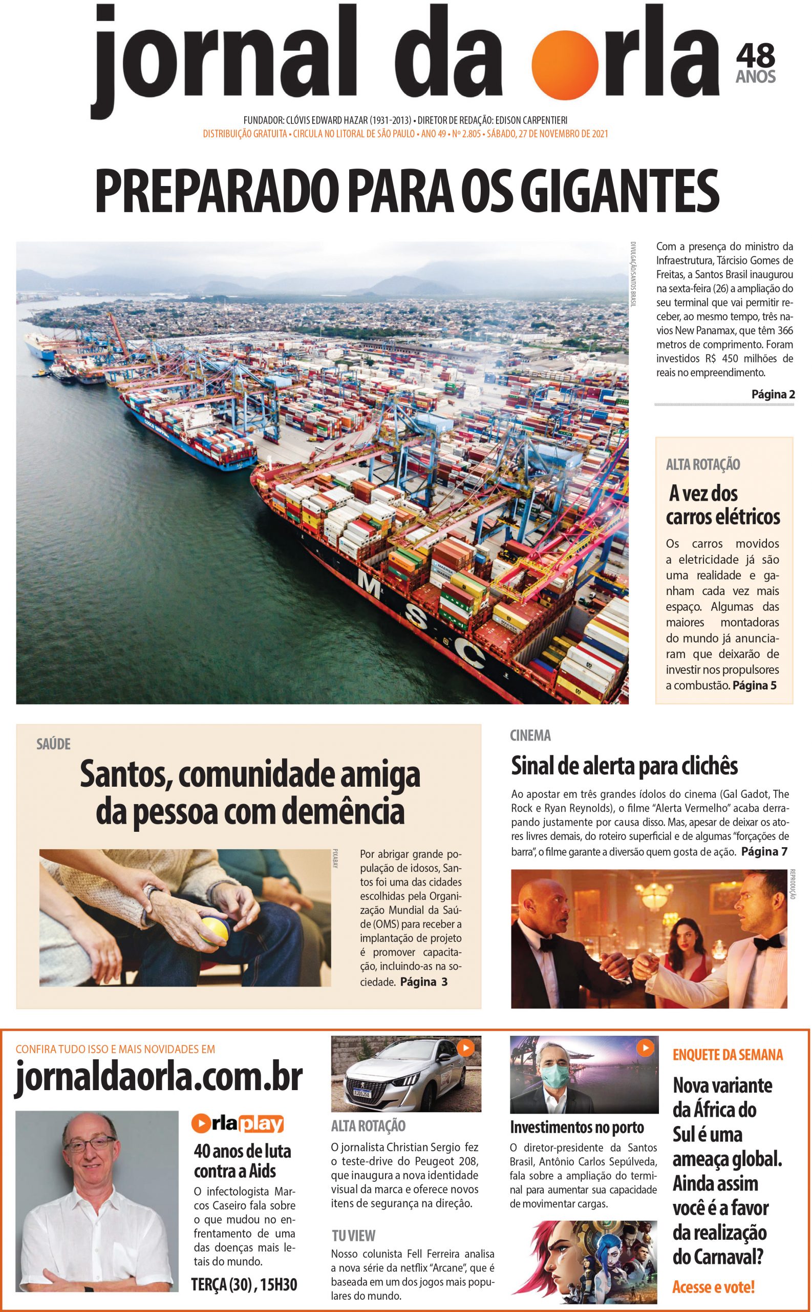 27/11/2021 | Jornal da Orla