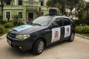 São Vicente usa estratégia do “Carro do Ovo” para vacinar faltosos