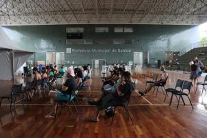 Pacientes com gripe na Zona Noroeste de Santos são atendidos em novo local