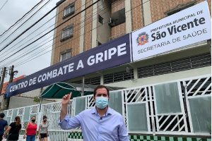 São Vicente lança Centro de Combate à Gripe