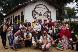 Walking Tour com personagens históricos comemora 490 anos de São Vicente