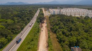 Bertioga inicia obras de urbanização da Marginal Norte