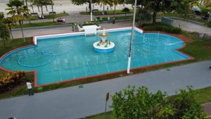 Após revitalização, Fonte do Sapo é entregue aos santistas