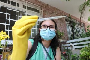 Com auxílio de universitários, mutirão elimina mais de 50 focos de mosquito no Gonzaga