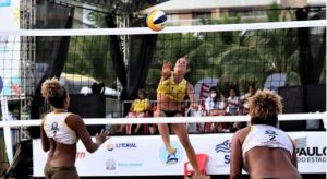 Dupla de vôlei de praia de Santos vence primeira etapa da Copa São Paulo