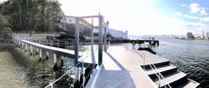 Fortaleza da Barra em Guarujá passa a contar com píer revitalizado e acessível