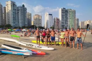 Competição de Stand Up Paddle agita São Vicente no domingo