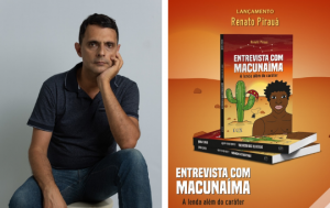Jornalista de São Vicente lança livro “Entrevista com Macunaíma”