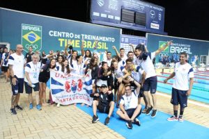 Equipe de natação de Santos garante 3º lugar no Troféu Brasil