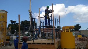 Obras contra enchentes na Zona Noroeste de Santos entram na última etapa de fundação