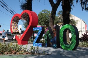 “Eu amo a ZNO”, o novo monumento da Zona Noroeste de Santos