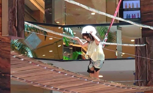 Adventure Park é a atração de férias no Praiamar Shopping
