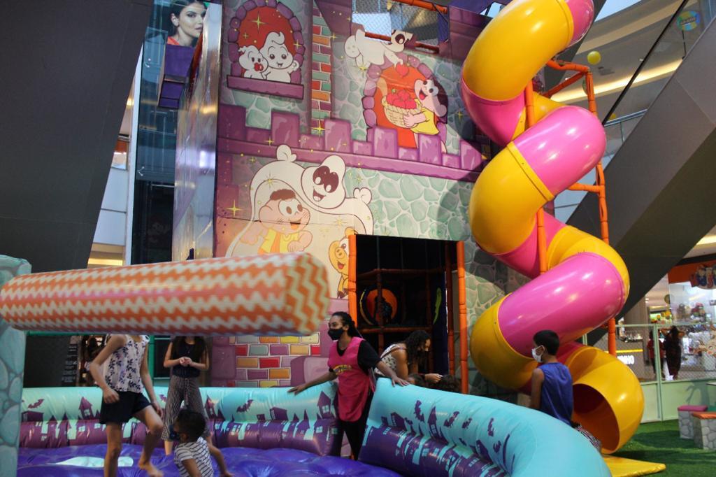 Castelo da Turma da Mônica é atração no Shopping Parque Balneário | Jornal da Orla