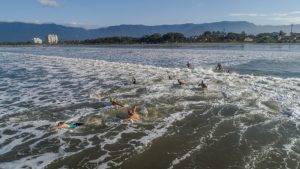 Bertioga sedia a 6ª etapa do Circuito Paulista de Travessias Aquáticas