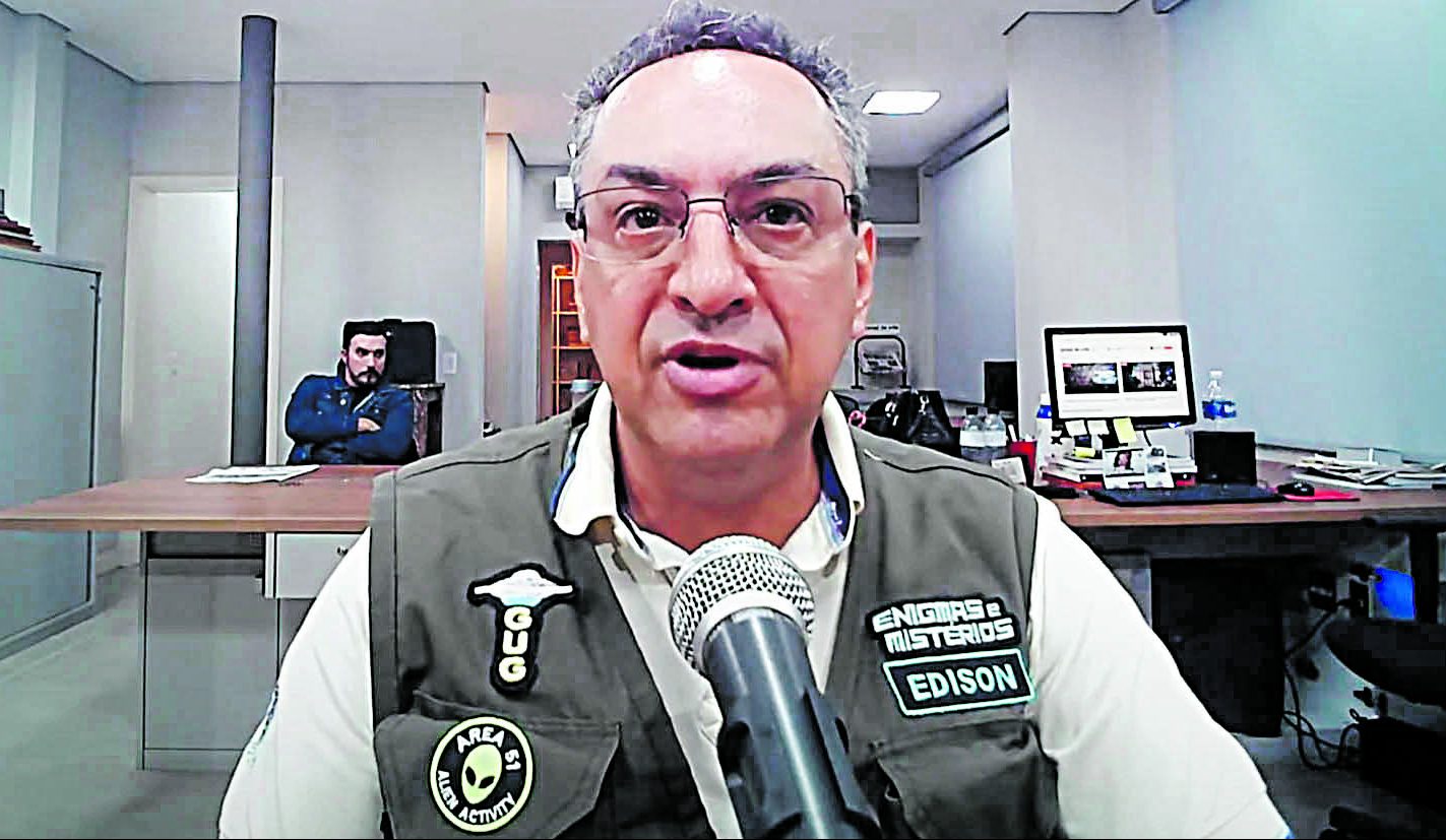Especialista em ufologia é o novo reforço na equipe do Jornal da Orla | Jornal da Orla