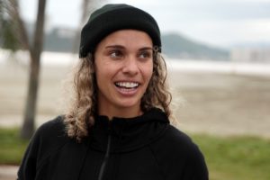 Gabi Mazetto vai defender a cidade de Santos nos campeonatos de skate
