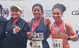 Atletismo de Santos conquista seis medalhas em circuito estadual