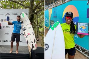 Surfistas de Santos se destacam em competições pelo Brasil