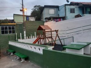 Morro de Santos ganha novo espaço de lazer infantil