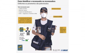 Censo 2022 começa nesta segunda-feira. Saiba como identificar o recenseador