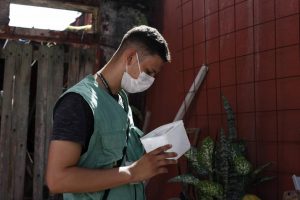 Bairro na Área Continental de Santos recebe mutirão contra o Aedes
