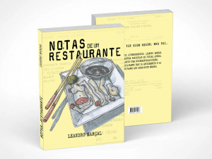 Escritor vicentino lança livro ‘Notas de um restaurante’