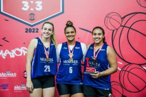 Meninas de Santos do basquete 3×3 vencem etapa da Liga Nacional
