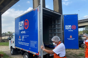 Bom Prato Móvel já está funcionando em Cubatão