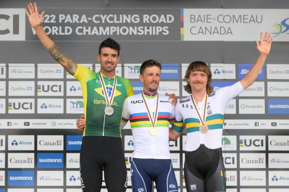 Paraclista de Santos é vice-campeão mundial no Canadá | Jornal da Orla