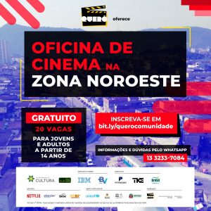 Instituto Querô oferece oficina de cinema para moradores da ZN