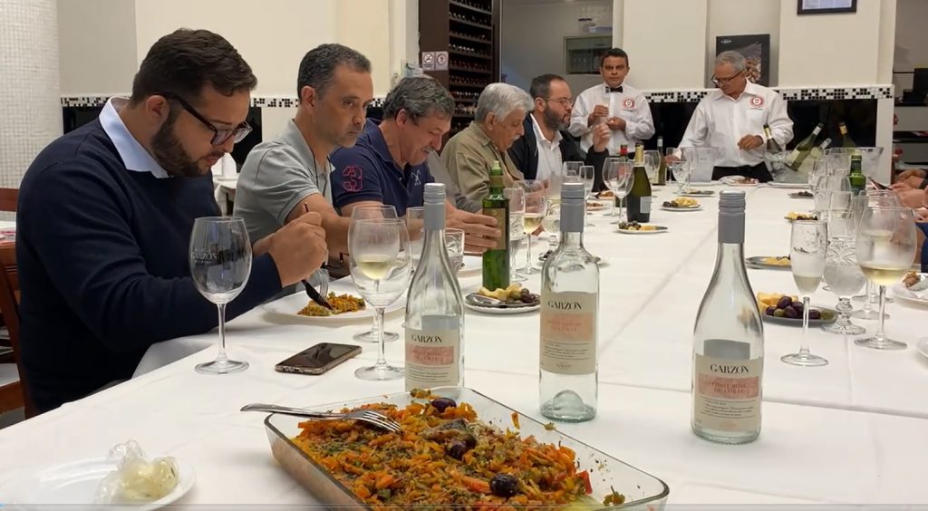 Premiados vinhos uruguaios no Restaurante São Paulo
