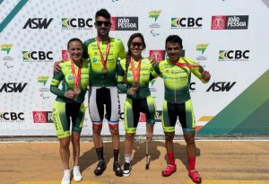 Paraciclistas de Santos conquistam medalhas na Copa Brasil
