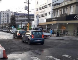 Após obras, liberado trecho da Avenida Afonso Pena em Santos