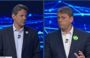 Ipec mostra empate técnico entre Tarcísio e Haddad em SP