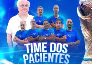 Médicos e pacientes em Santos disputam torneio de futebol pela prevenção ao câncer de próstata