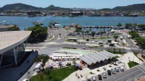 Ponta da Praia em Santos passa a ter mais vagas de estacionamento rotativo