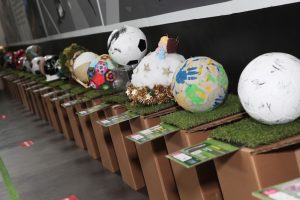 Museu Pelé em Santos recebe exposição de arte com bolas de futebol