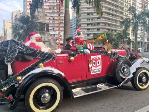 Super Centro Boqueirão em Santos terá a chegada do Papai Noel