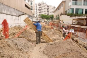 Avançam obras para construção de nova policlínica em Santos