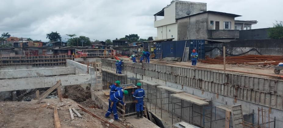 Avançam as obras de combate às enchentes na Zona Noroeste