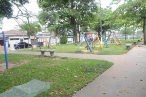 Praça na Zona Noroeste em Santos terá academia e mesa de jogos