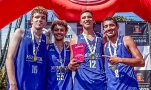 Basquete 3×3 sub-18 de Santos é campeão de Liga Nacional