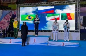 Lutadora de Santos é vice-campeã mundial militar de taekwondo