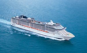 MSC Preziosa chega a Santos pela primeira vez nesta temporada de cruzeiros