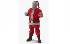 Papai Noel em realidade aumentada aparece no Natal Criativo em Santos