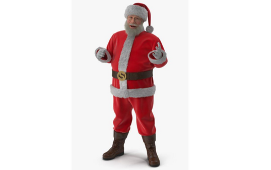 Papai Noel em realidade aumentada aparece no Natal Criativo em Santos